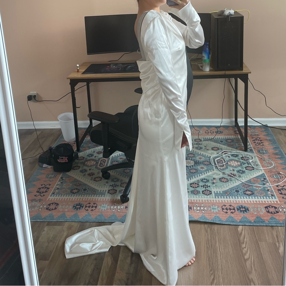 Danielle Frankel inspired wedding dress